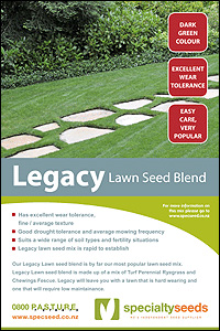 Legacy lawn seed